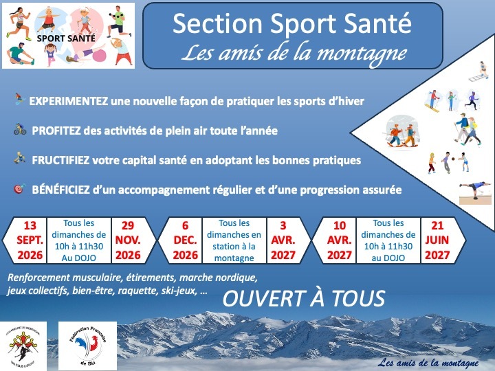 Sport-santé, préparation physique