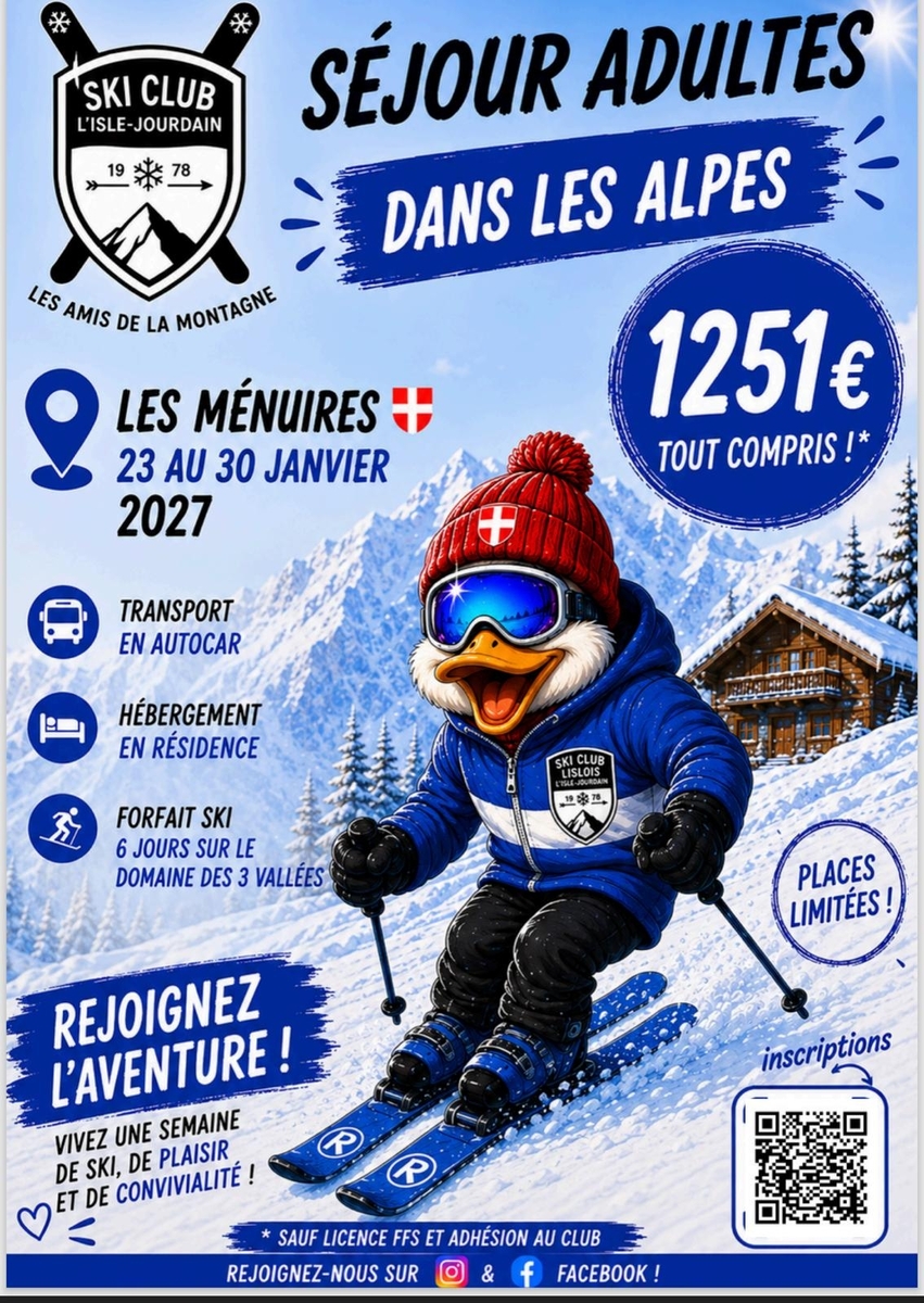 Séjour adultes