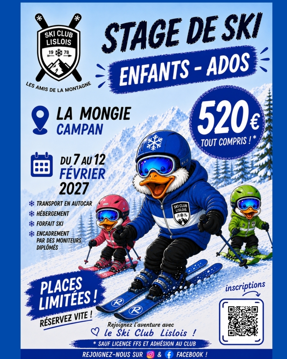 Stage enfant/ado