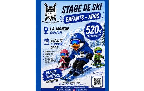 Stage enfants/ados